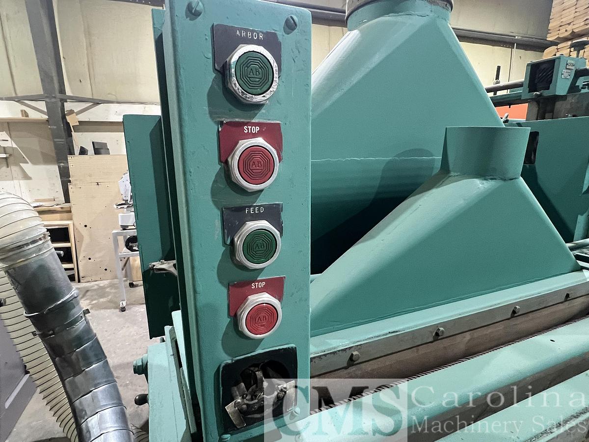 Used Mereen Johnson Model 424 DC Gang Rip Saw