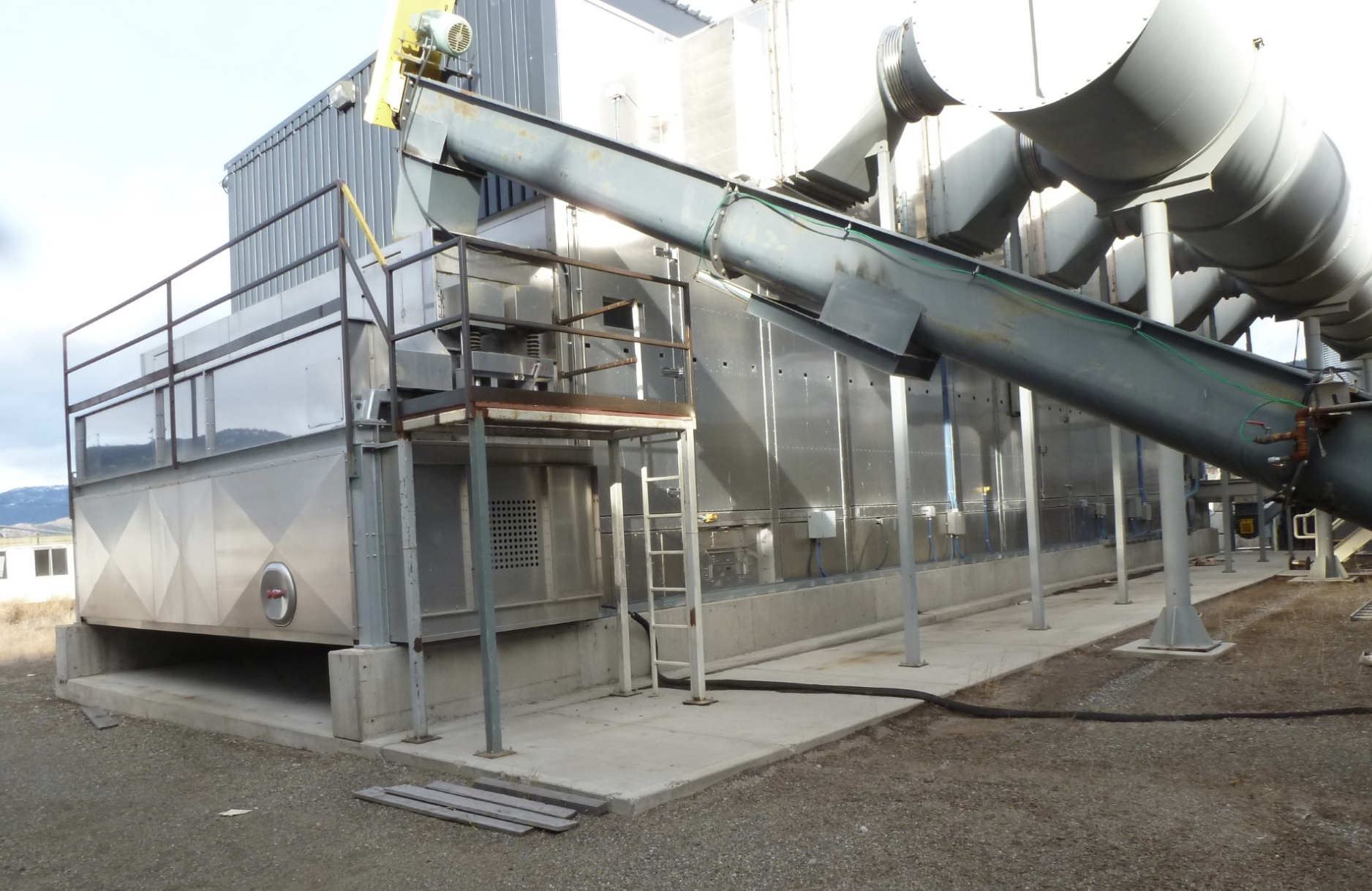 Used 2017 Stela Sawdust Belt Dryer