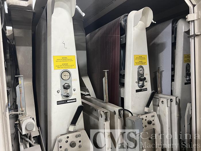 Used 2005 Heesemann MFA 6 1350 4 Head Drum, Drum, Drum, Superfinish