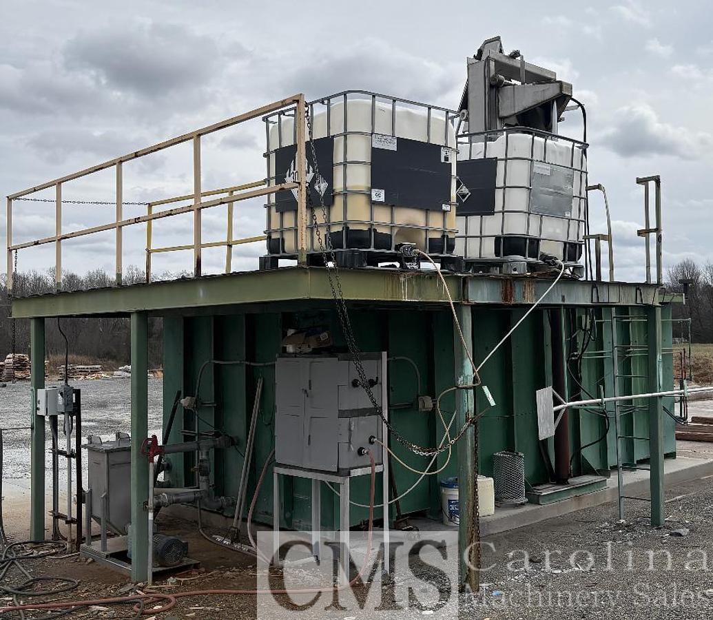 Used Monticello 10x20 Stainless Steel Dip Tank