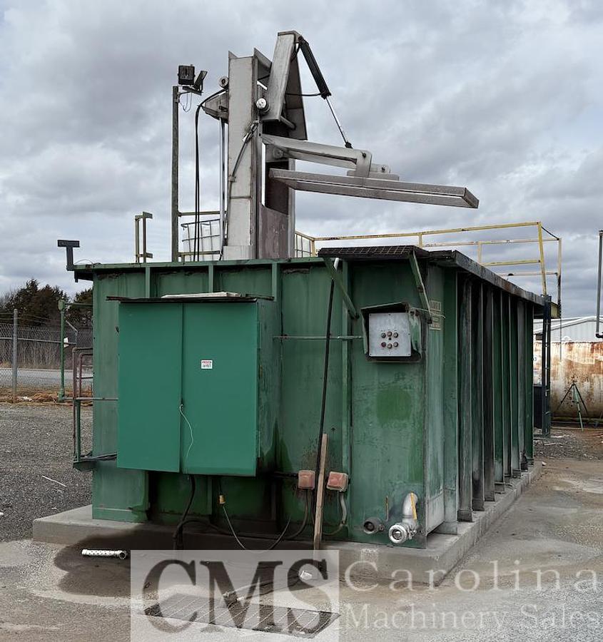 Used Monticello 10x20 Stainless Steel Dip Tank