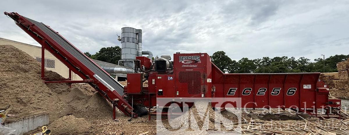 Used 2023 Rotochopper EC256 Horizontal Wood Grinder