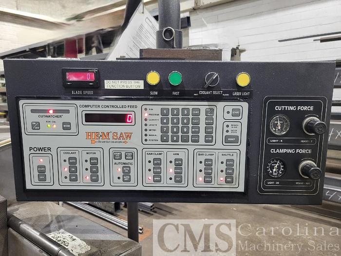 Used Hew Saw Cyclone AC Metal Cutting Horizontal Bandsaw