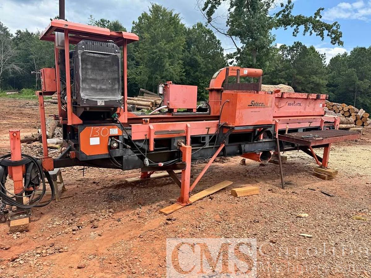 Used Salsco 30" Diesel Shavings Mill