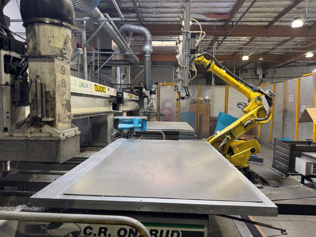 Used 2014 CR Onsrud 98C18 Routers with Robot Loading 2014
