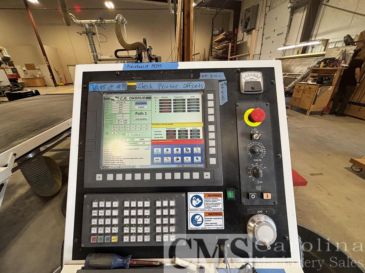 Used 2016 Onsrud 145G24A, 5' x 12', PRO-SERIES 3-AXIS CNC ROUTER