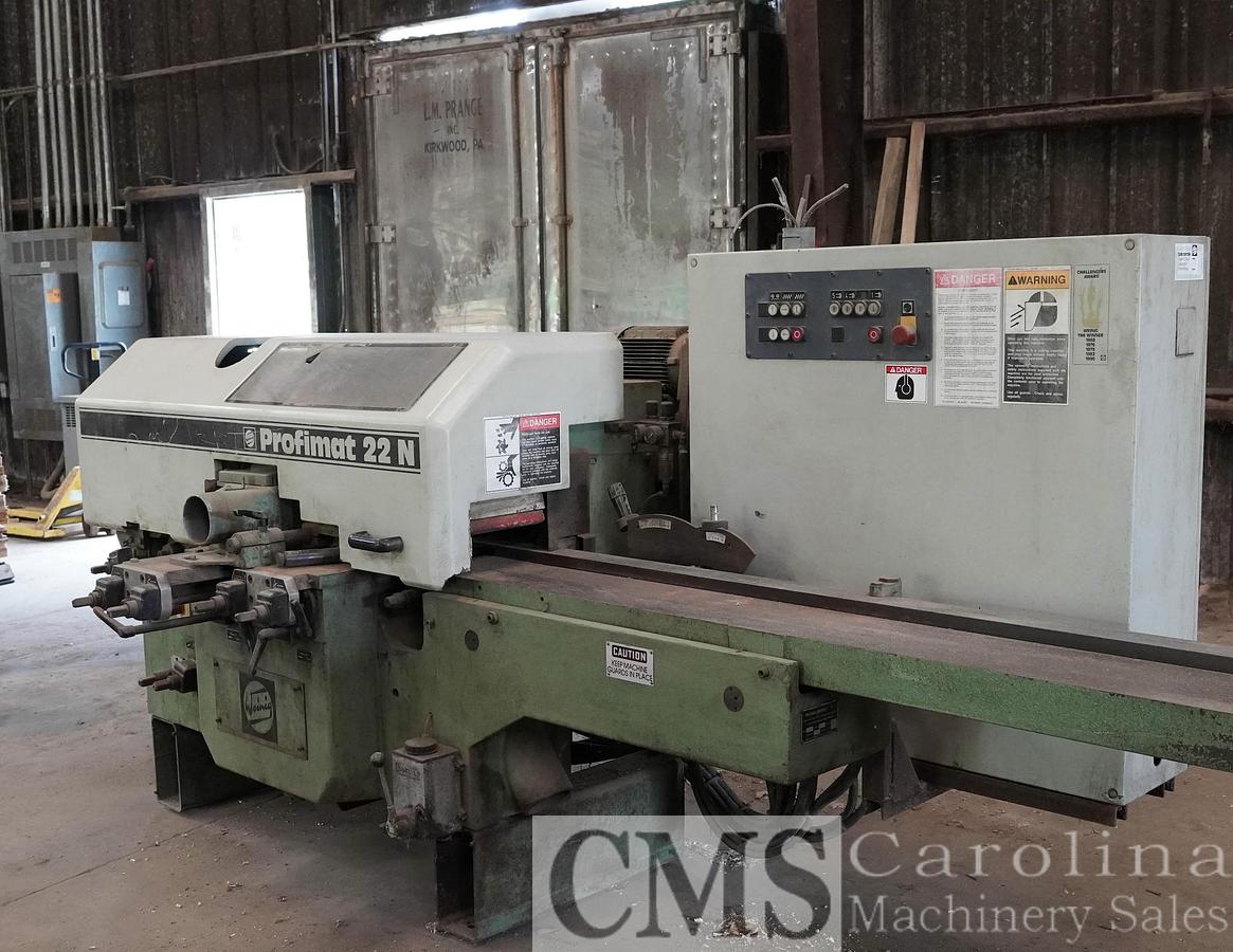 Used Weinig Profimat 22 Moulder with R925 Profile Grinder