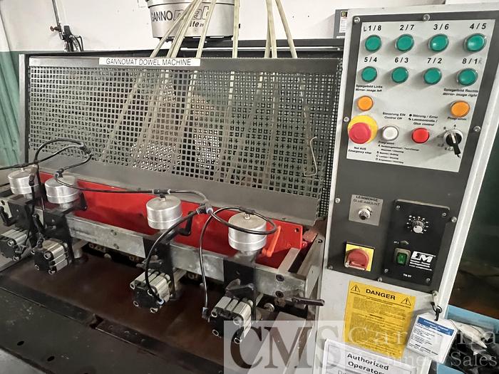 Used Gannomat Elite Bore & Dowel Machine