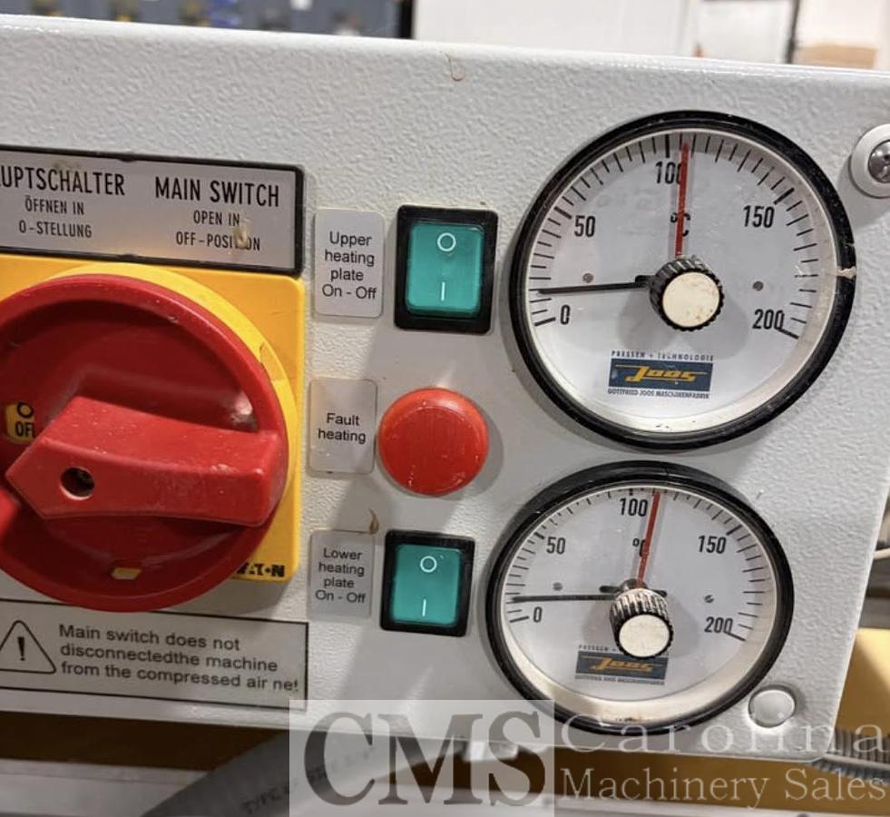 Used 2015 Joos Junior 3 Hot Press