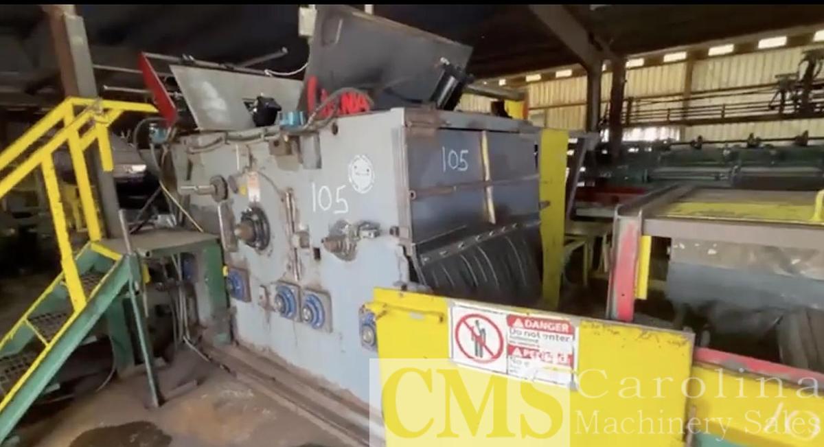 Used Ligna 10"x36" Top Arbor Gang Saw