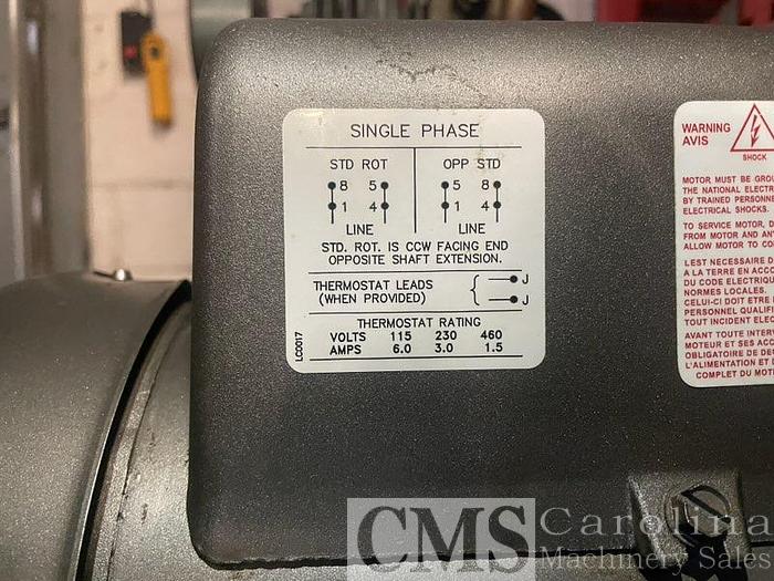 Used Saylor-Beall 755-80 5 HP Air Compressor