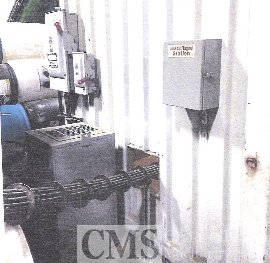 Used 2022 CF Nielsen BP-5500 Briquette Machine with Portable Container
