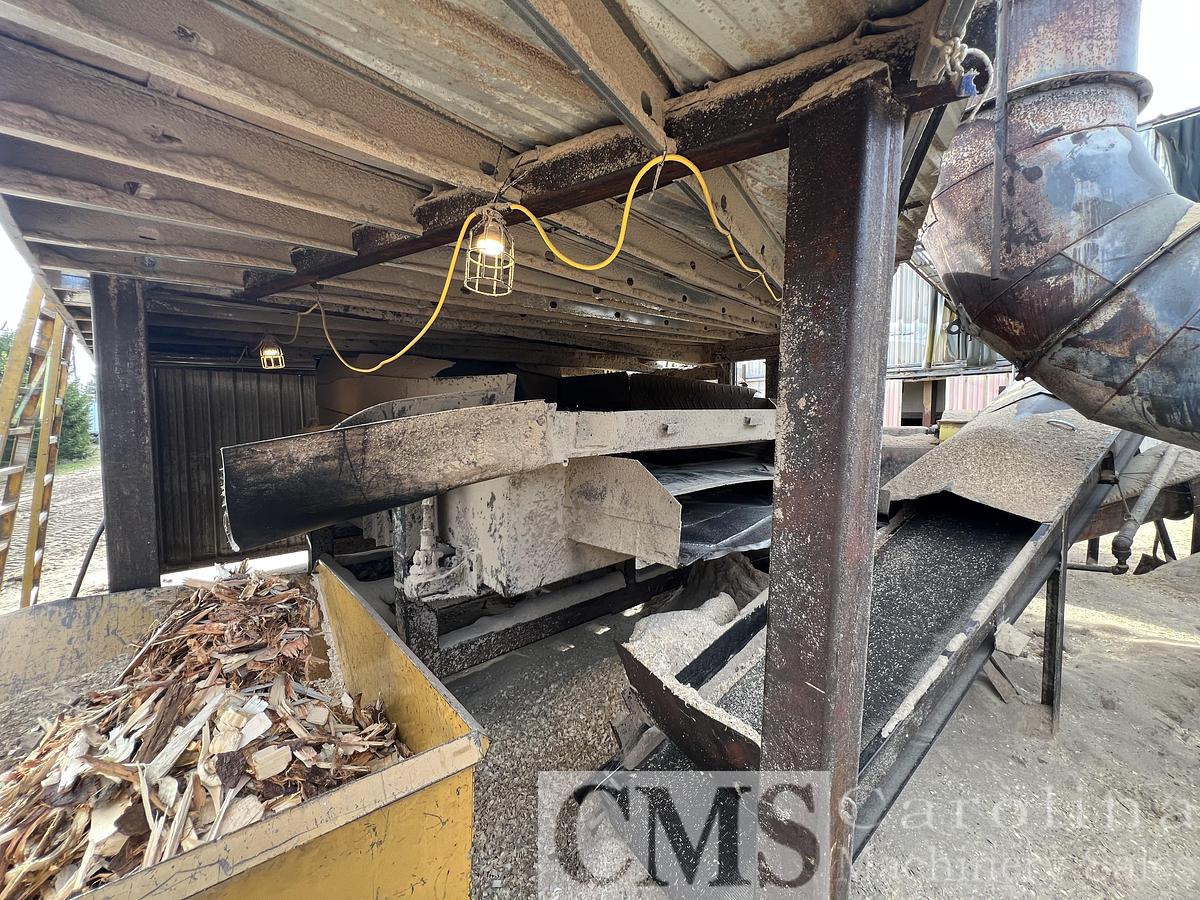 Used Complete Shaving Mill Operation with Land, Drying & Bagging Line Newman, BMM, MEC, Webb, Rethceif, CAT