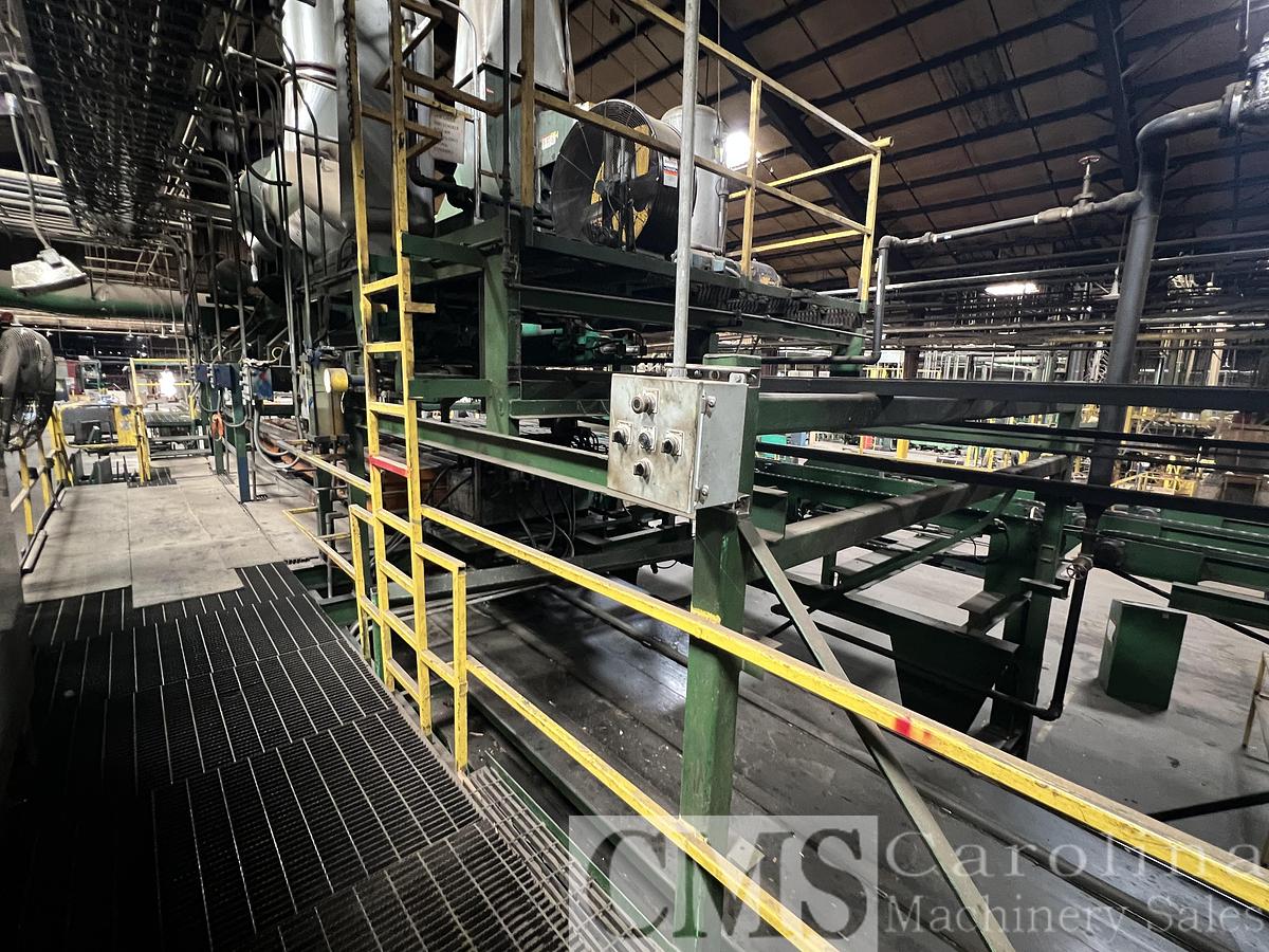 Used USNR Veneer Peeler and Stacker Green Line
