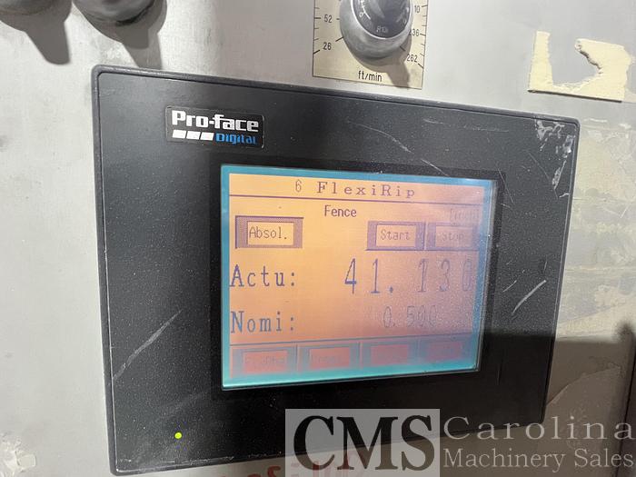 Used 2003 Weinig Raimann Flexirip 6200 Automatic Rip Saw System