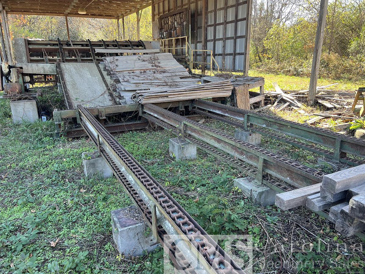 Used Irvington Moore Lumber Stacker with Unscrambler