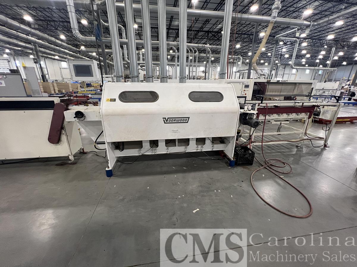 Used 2021 Voorwood L217 Double End Foiler with JP Machine Slot Cutter