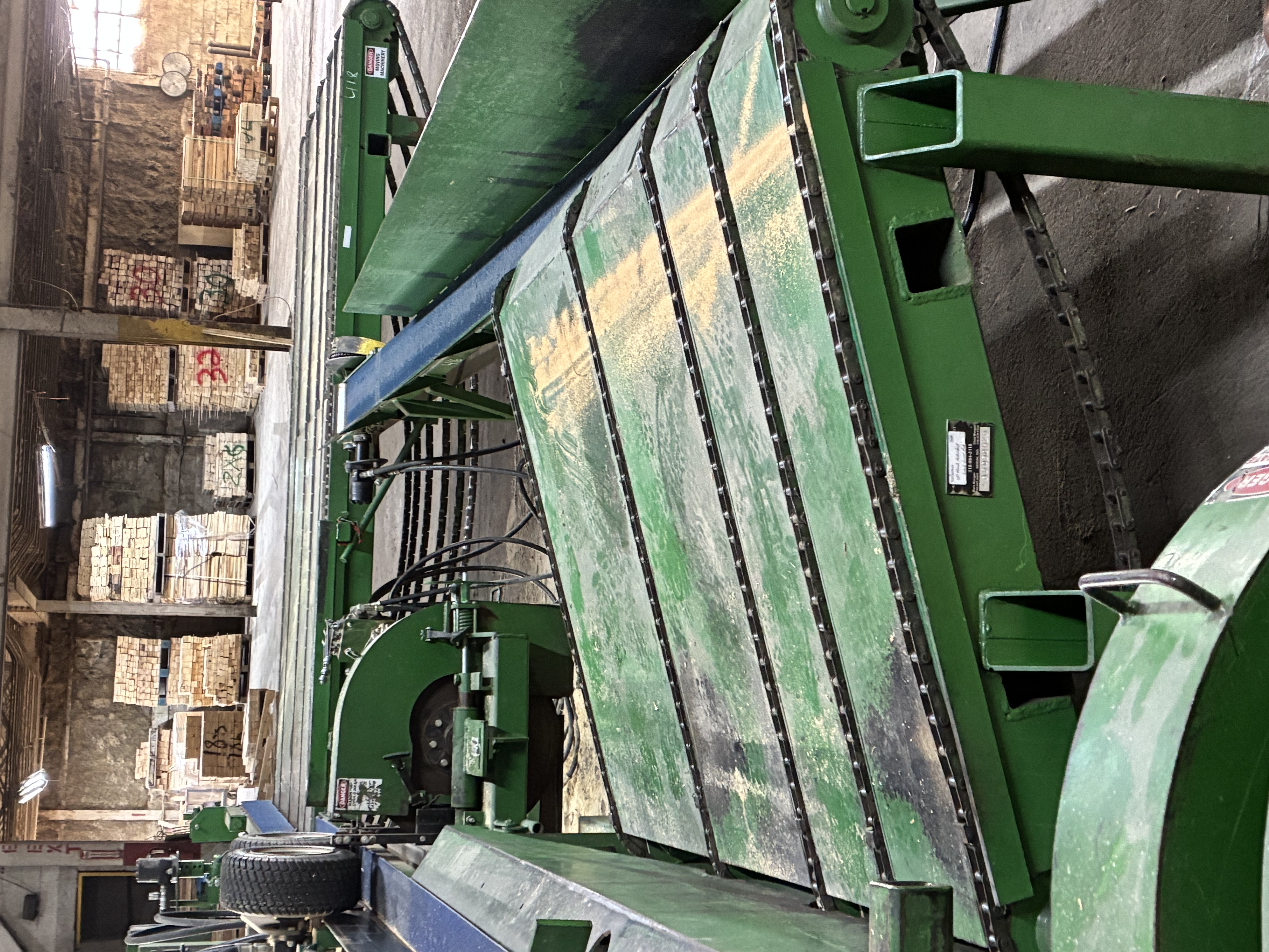 Used Morgan  4-Head Resaw with Run Around System