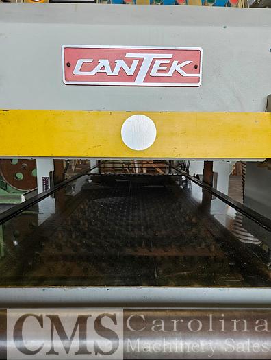 Used Cantek Model 610, AC Double Head Jointe/Planer