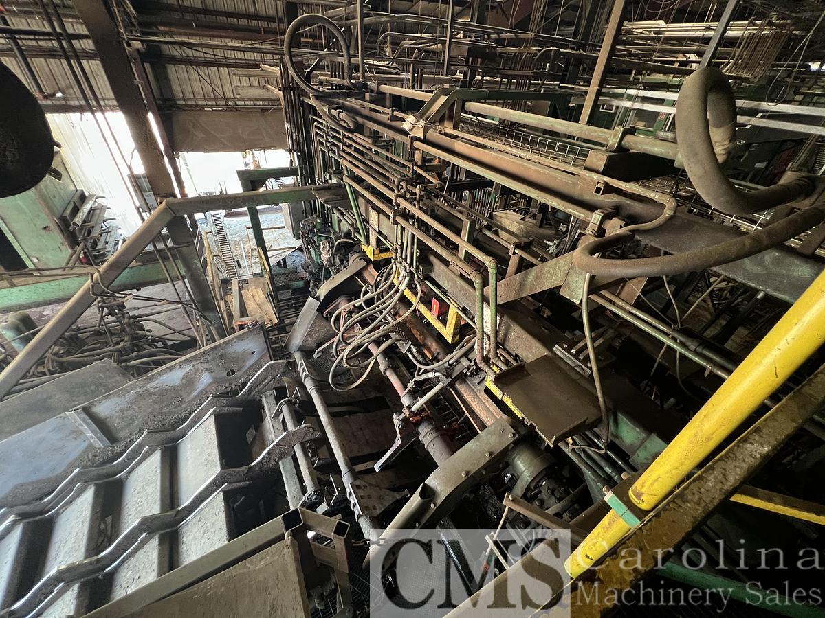 Used USNR Veneer Peeler and Stacker Green Line