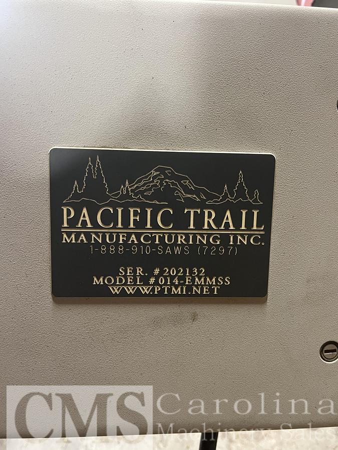 Used 2021 Pacific Trail Model 014-EMSS Electric Portable Yard Saw
