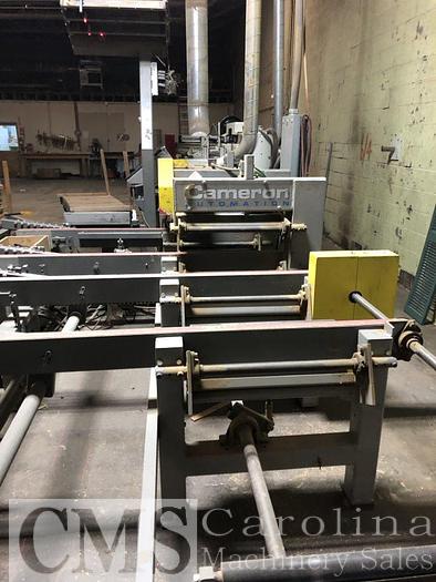 Used Mereen Johnson 312-DC/SR2 Gang Rip Saw with Cameron Quick Rip