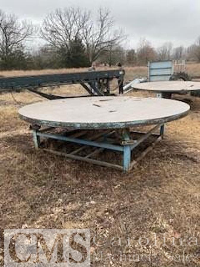 Used Unknown 10' Heavy Duty Round Turn Table