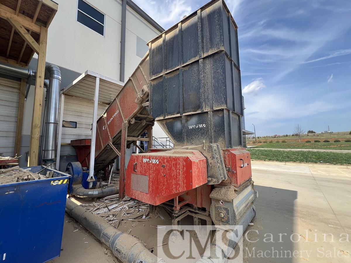 Used 2018 Weima WL10 Single Shaft Wood Shredder