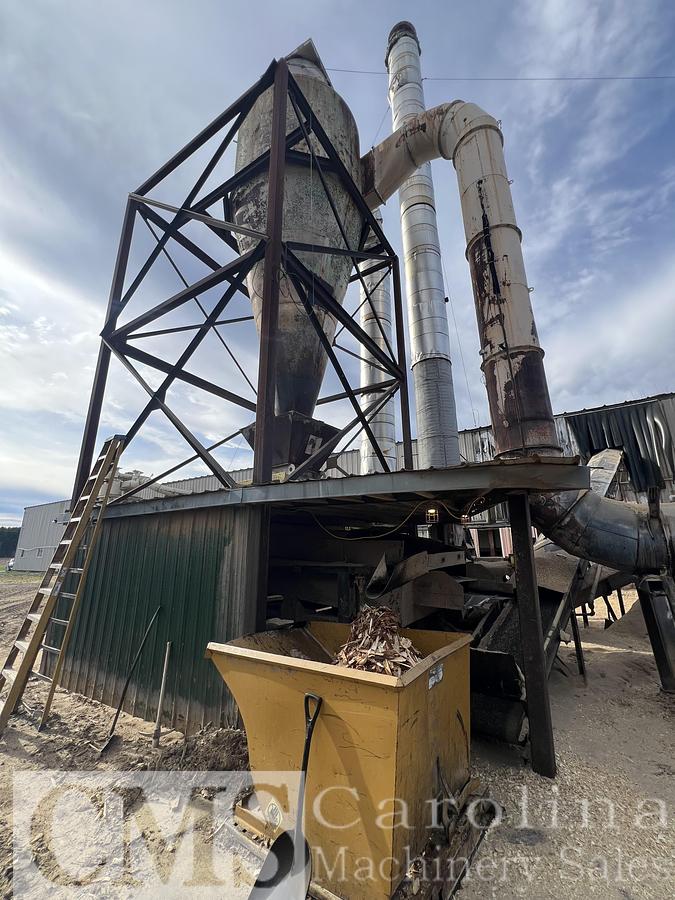 Used Complete Shaving Mill Operation with Land, Drying & Bagging Line Newman, BMM, MEC, Webb, Rethceif, CAT