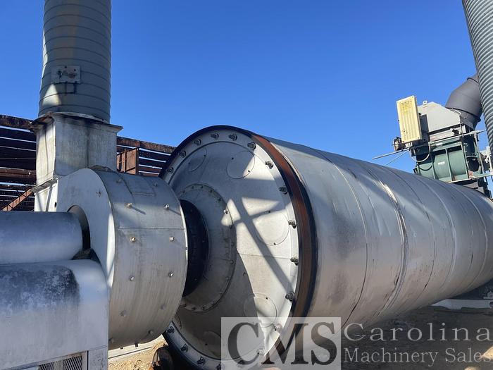 Used Heil 8x24 Drum Dryer with Dust Burner