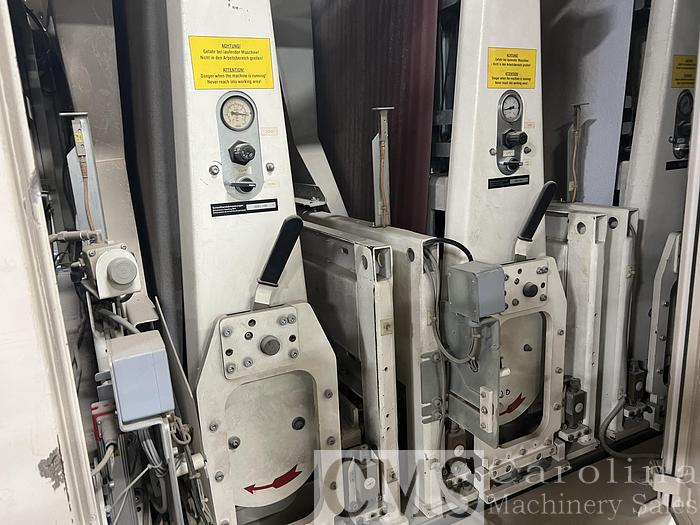 Used 2005 Heesemann MFA 6 1350 4 Head Drum, Drum, Drum, Superfinish