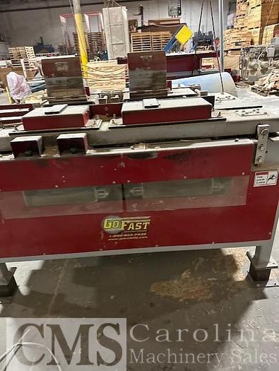 Used Go Fast 2NXL Double Head Pallet Notcher
