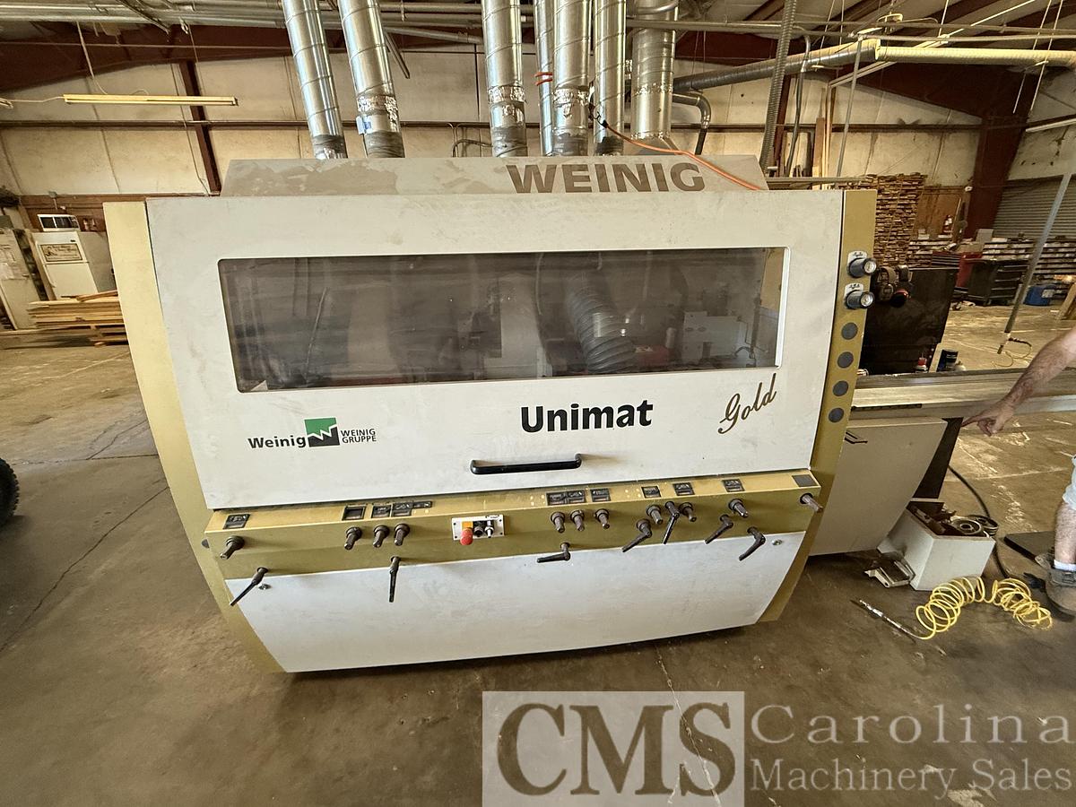 Used Weinig Unimat Gold Moulder