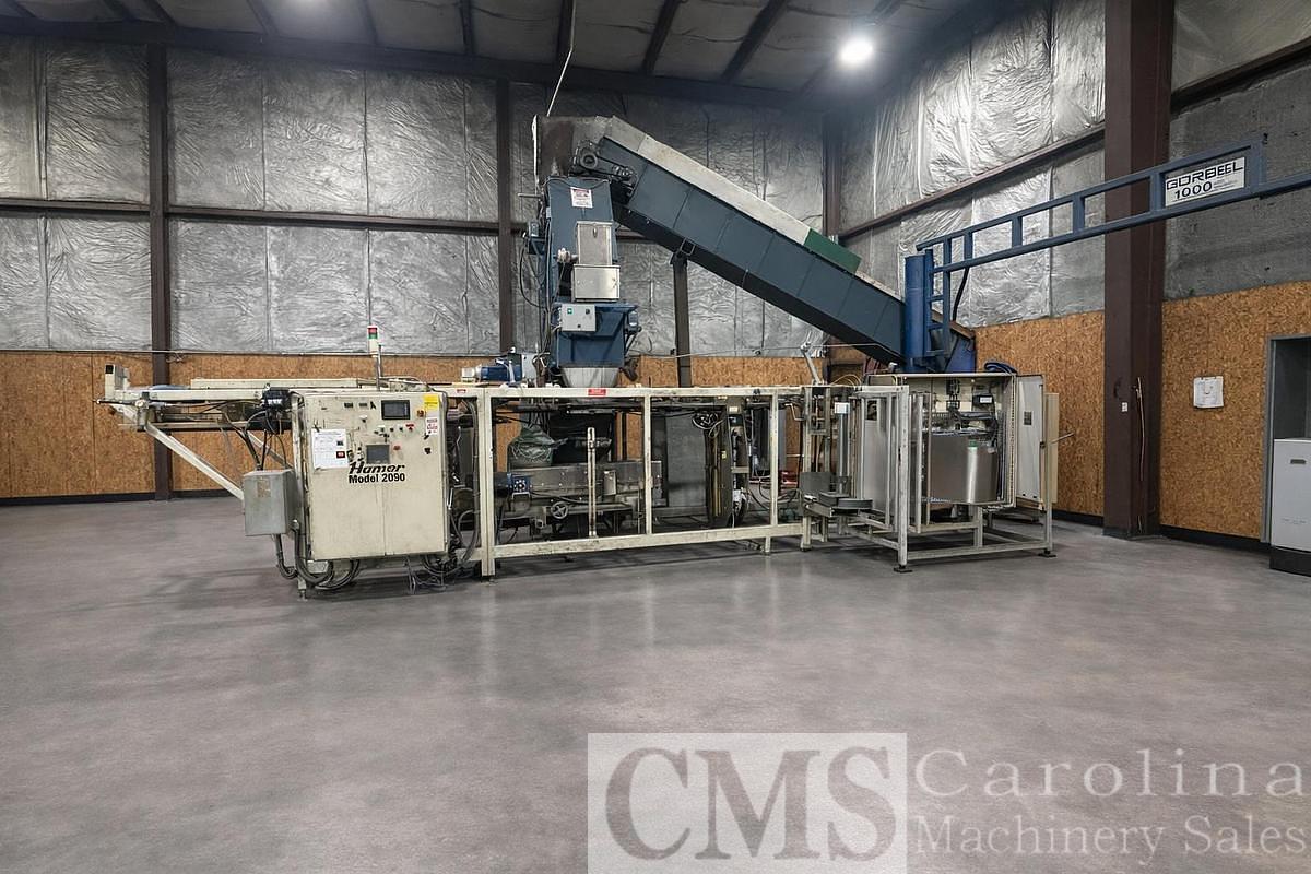 Used 2014 Hamer Model 2090 Bagging Line with Stacking