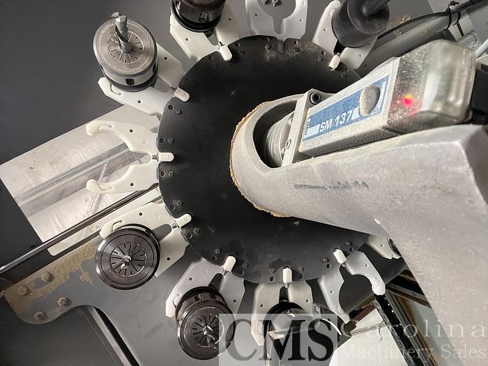 Used 2014 Biesse Skill 1224 F FT CNC Router with Offloading