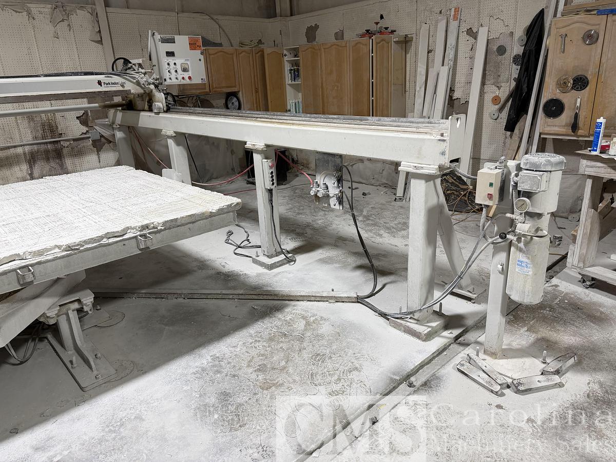 Used Park Industries Sierra Manual Stone Bridge Saw