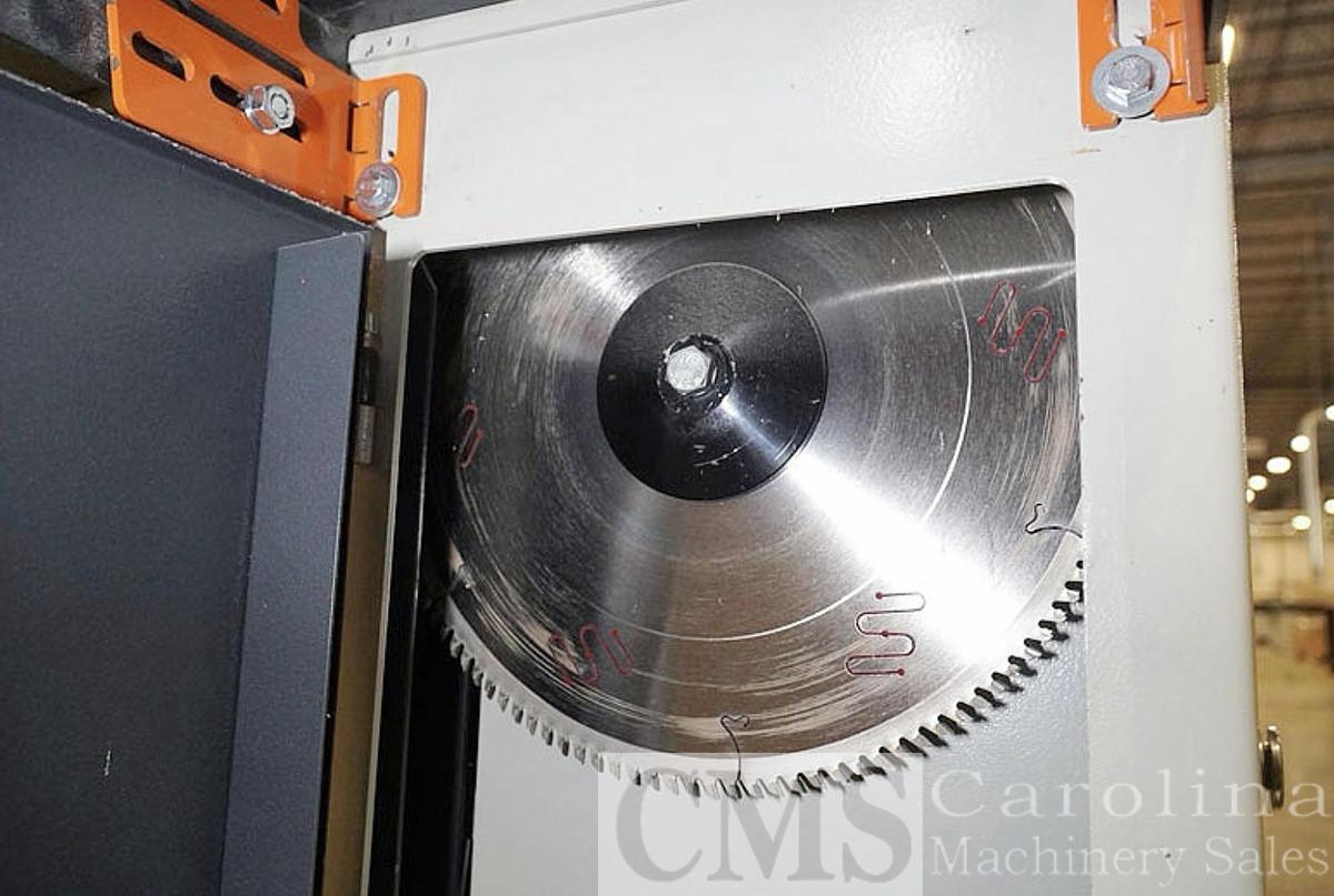 Used Cantek Chop Saw with Infeed