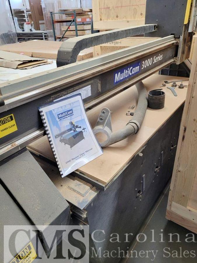 Used 2008 MultiCam 3000 5 X 10 CNC router