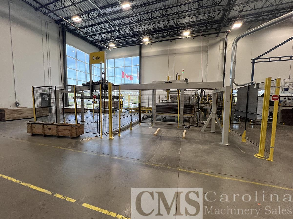 Used 2020 Barberan Top & Bottom Laminating Line with Biele Automatic Infeed/Outfeed System