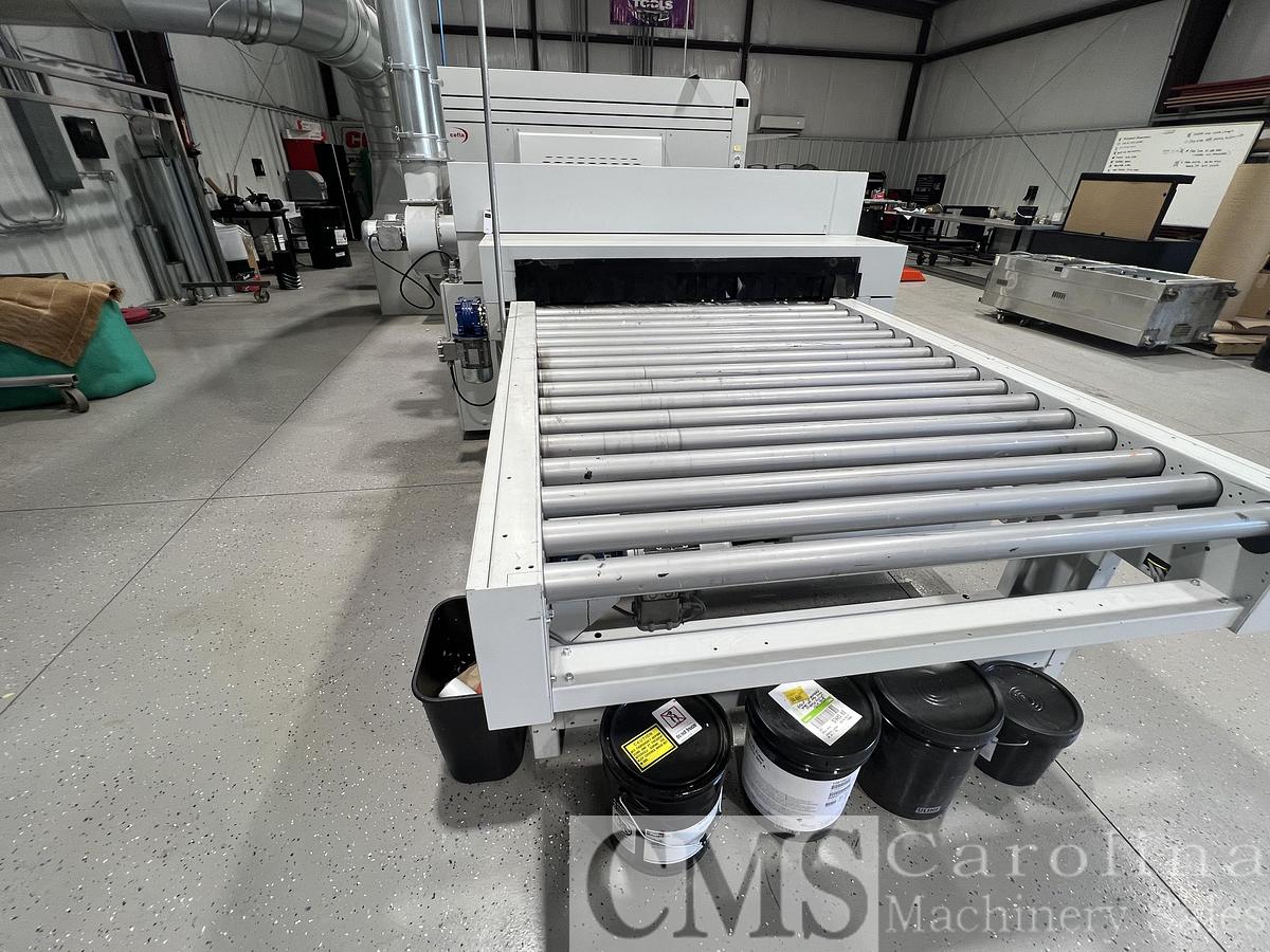 Used Cefla Mito Sprayer Finishing Line with UV Ovens