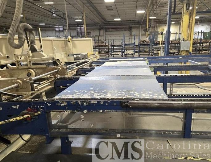 Used Newman K-20 Trim Saw w/ Infeed & Outfeed