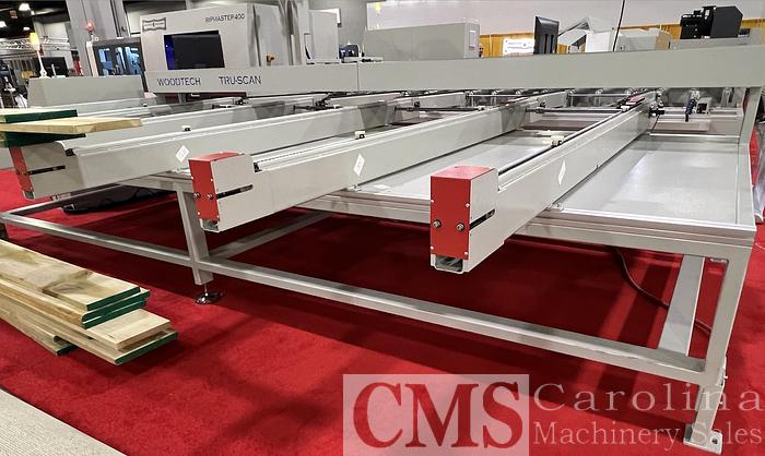 Used Woodtech Optimizing Gang Rip Saw with Infeed