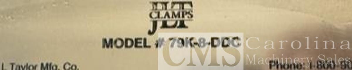 Used JLT Model 79K-8-DDC Large Capacity Double Door Clamp