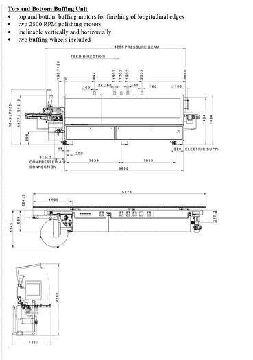Used 2012 Brandt KDF 440 Highflex 1440 Edgebander