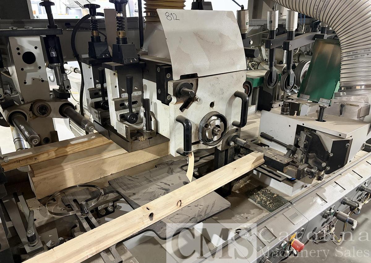 Used Weinig Hydromat 3000 Moulder with Infeed System
