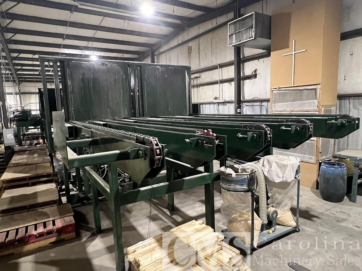 Used Unknown Tilt Hoist with Planer/Rip Saw Infeed Deck