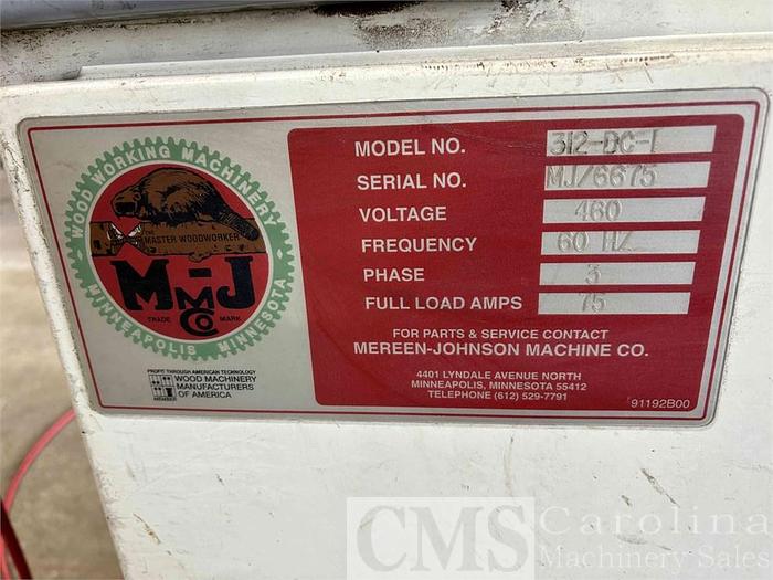 Used Mereen Johnson Model 312 DC Gang Rip Saw