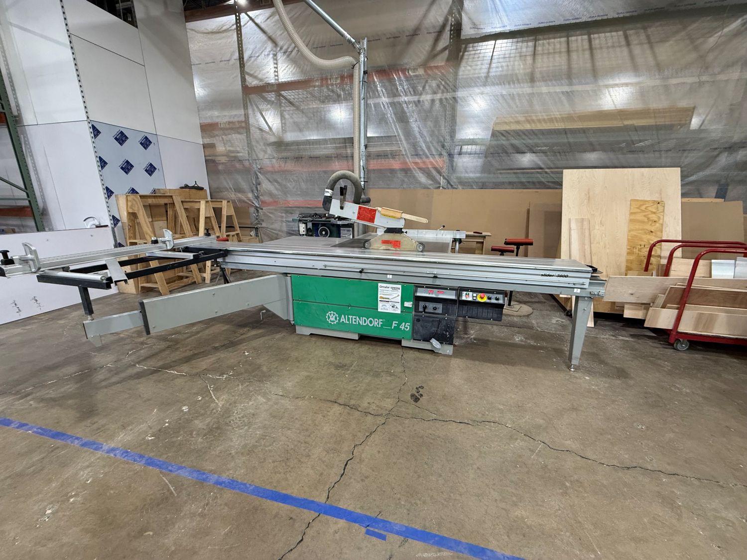 Used 1998 Altendorf F45 Sliding Table Saw