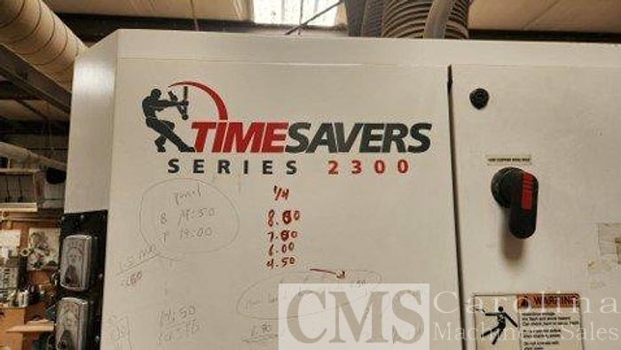Used 2008 Timesavers Model 2300 3-Head Wide Belt Sander