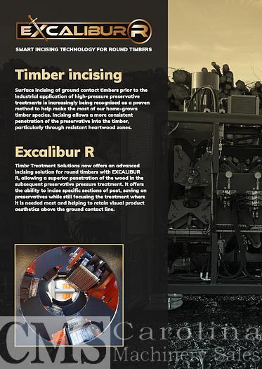 Excalibur Timber Incising Machine